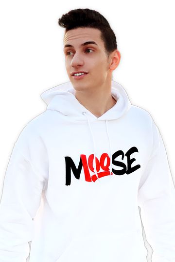 WHITE CLASSIC PULLOVER HOODIE