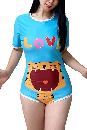 Tiger Love Adult Onesie