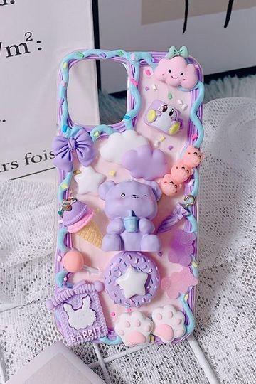 Tiny Bear Decoden iPhone Case