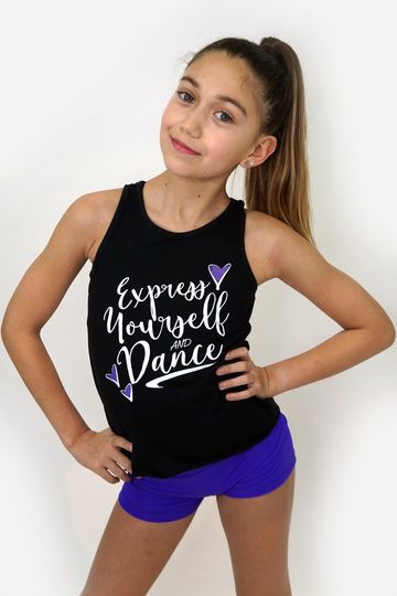 EX7005- Express Yourself Lace Tank