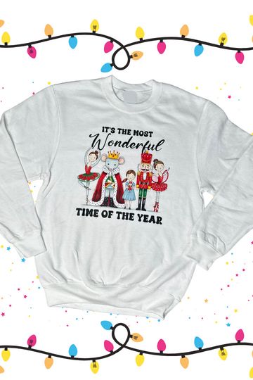 Its the most wonderful time Crew Neck Sweater