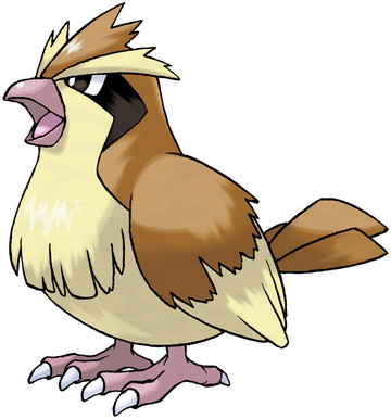 Pidgey Sugimori artwork