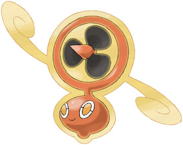 Rotom (Fan Rotom) artwork by Ken Sugimori