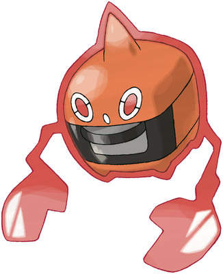 Rotom (Heat Rotom) artwork by Ken Sugimori