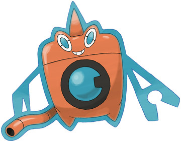 Rotom (Wash Rotom) artwork by Ken Sugimori