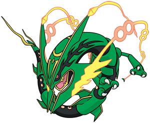 Mega Rayquaza Global Link artwork