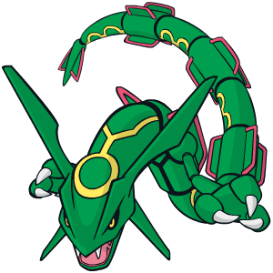 Rayquaza Global Link artwork