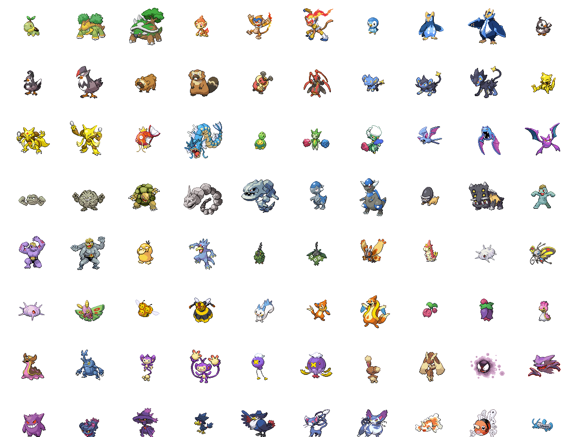 Pokemon Platinum Evolution Chart