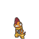 Scrafty sprite from Scarlet & Violet