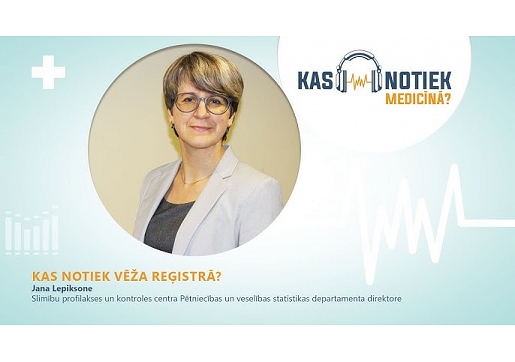 Raidījums "Kas notiek medicīnā": Kas notiek Vēža reģistrā?