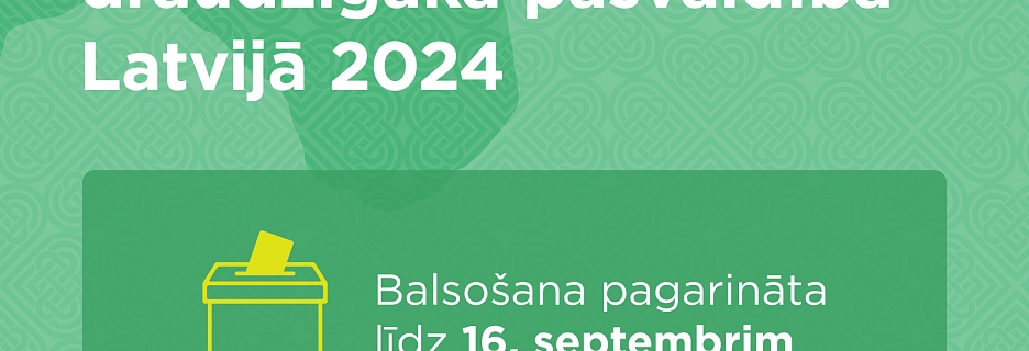 Balsošana par ģimenēm draudzīgāko pašvaldību Latvijā 2024 pagarināta līdz 16. septembrim