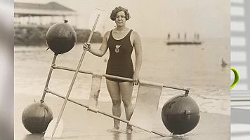 Trudy Ederle: la primera dona en creuar el canal de la Mnega