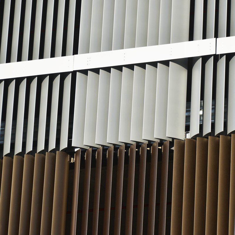 Aluminium Vertical Louver Shutter For Exterior