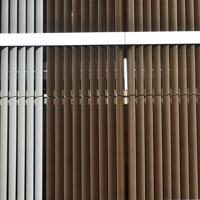 Aluminium Vertical Louver Shutter For Exterior