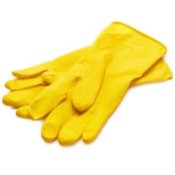 Yellow Rubber Gloves