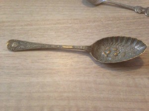 Value of a Berry Spoon - older berry spoon