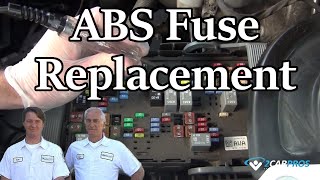 ABS Fuse Replacement Video