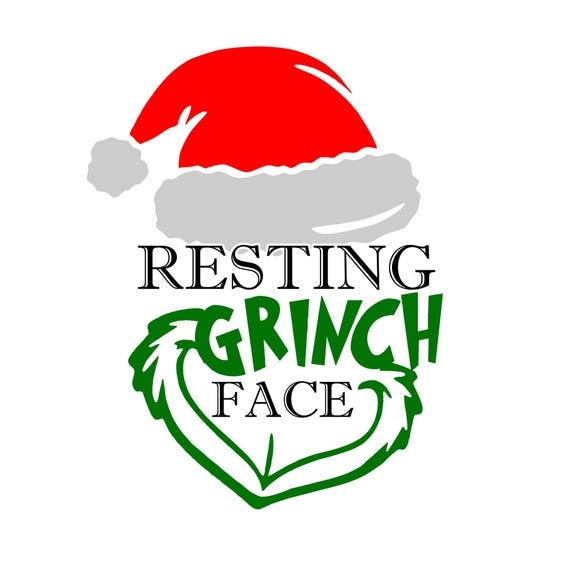 Resting Grinch Face Svg Grinch Svg Font Svg Elve Clip - vrogue.co