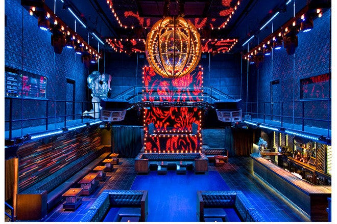 Marquee is one of the best places to party in New York