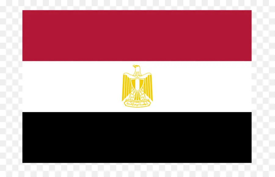 علم مصر，أحمر PNG