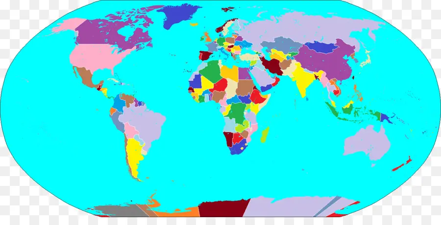 خريطة العالم，بلدان PNG