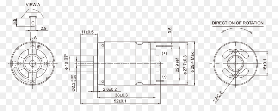 المحركات الكهربائية，موتور Dc PNG