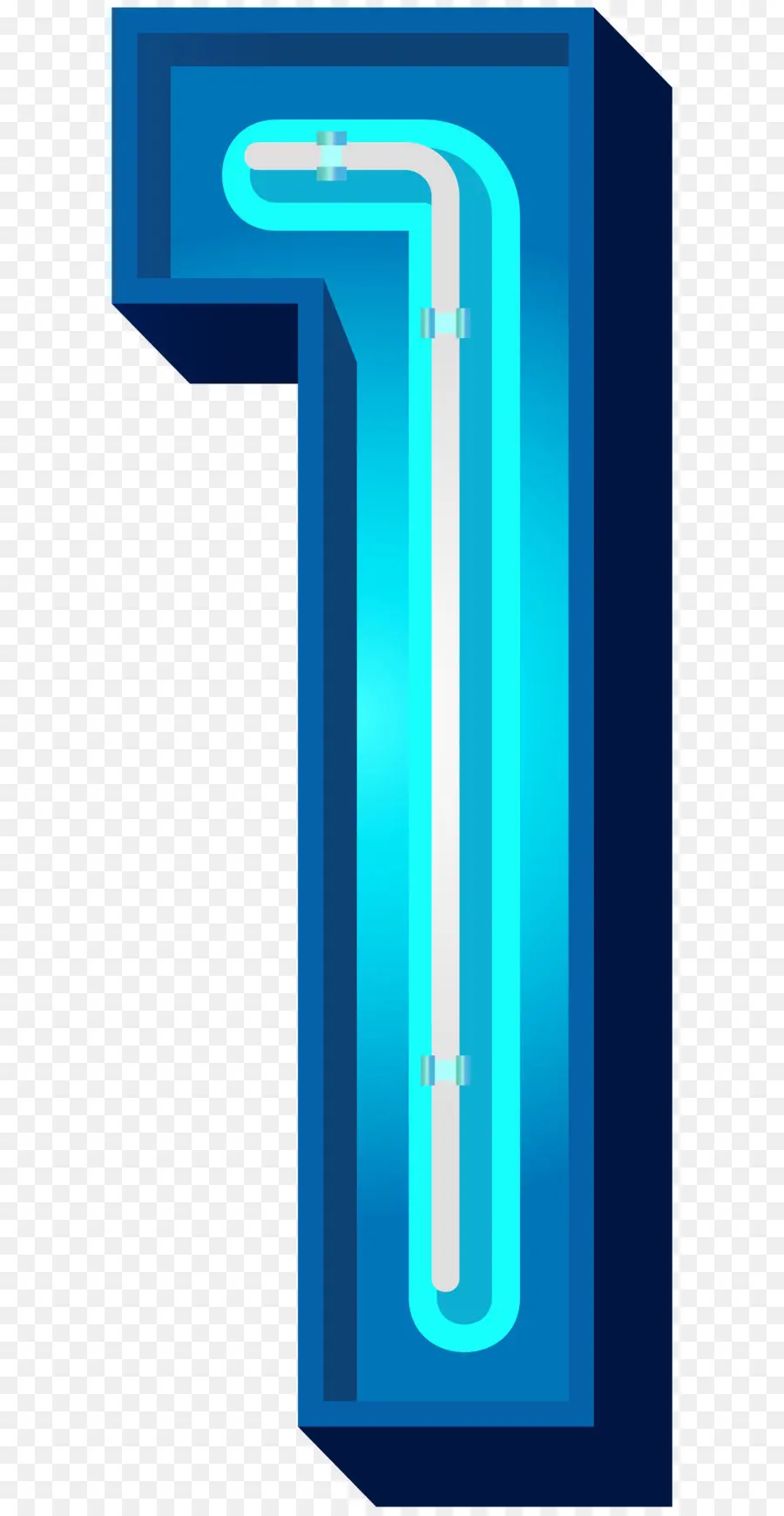 Numéro 1，Bleu PNG