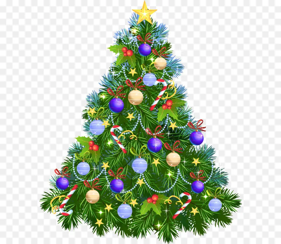 Arbre De Noël，Décor PNG