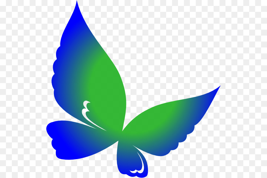 Papillon Bleu，Ailes PNG