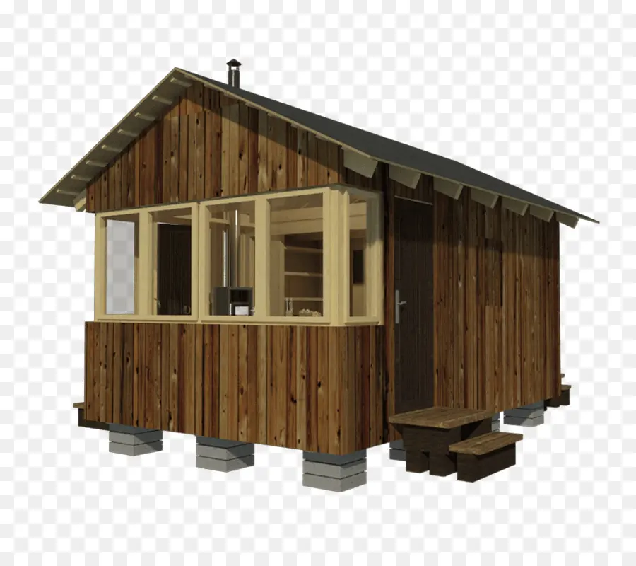 Petite Maison En Bois，Cabine PNG