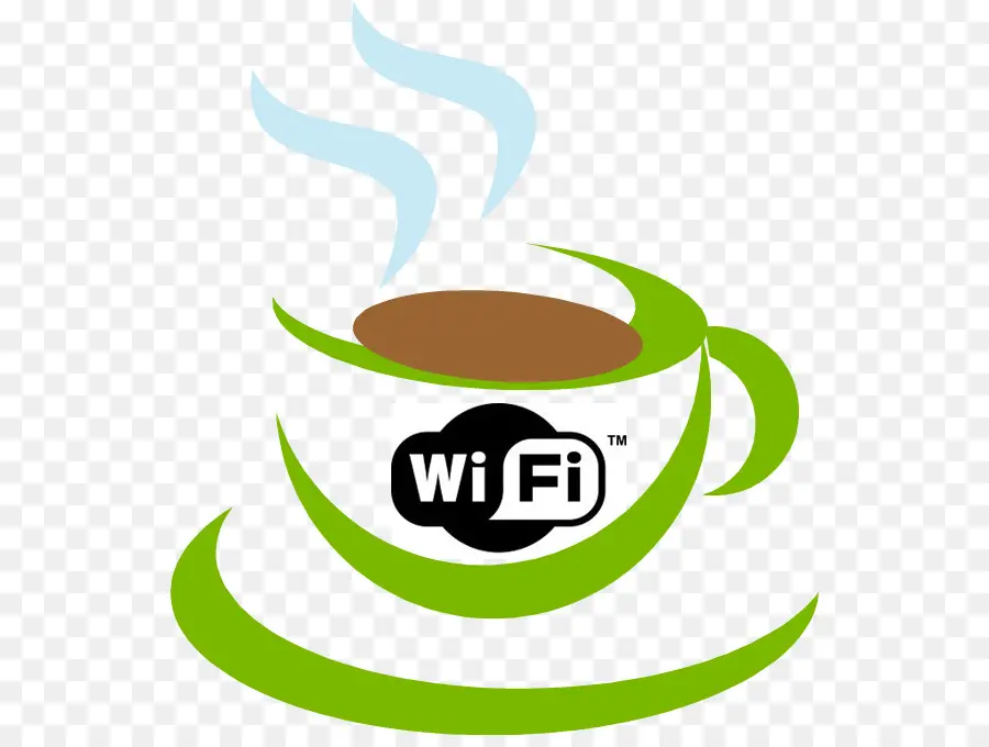 Tasse à Café Wi Fi，Internet PNG