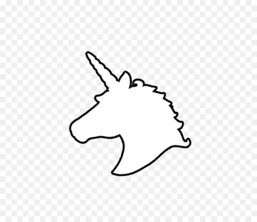 Licorne，Contour PNG