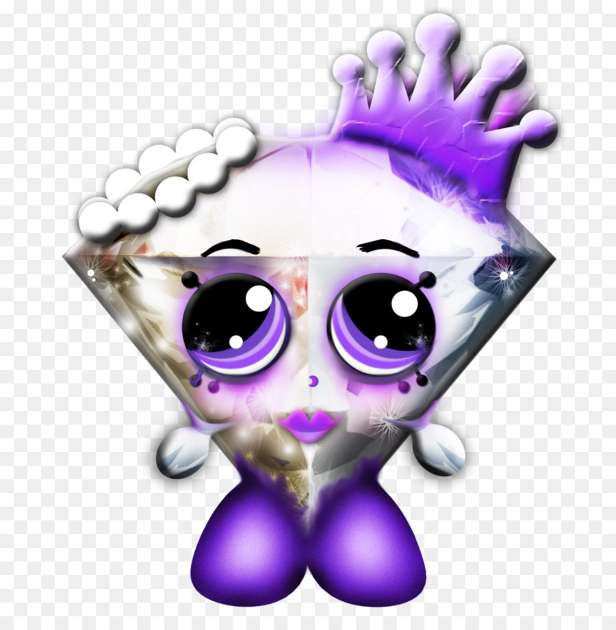 Personnage Mignon，Diamant PNG