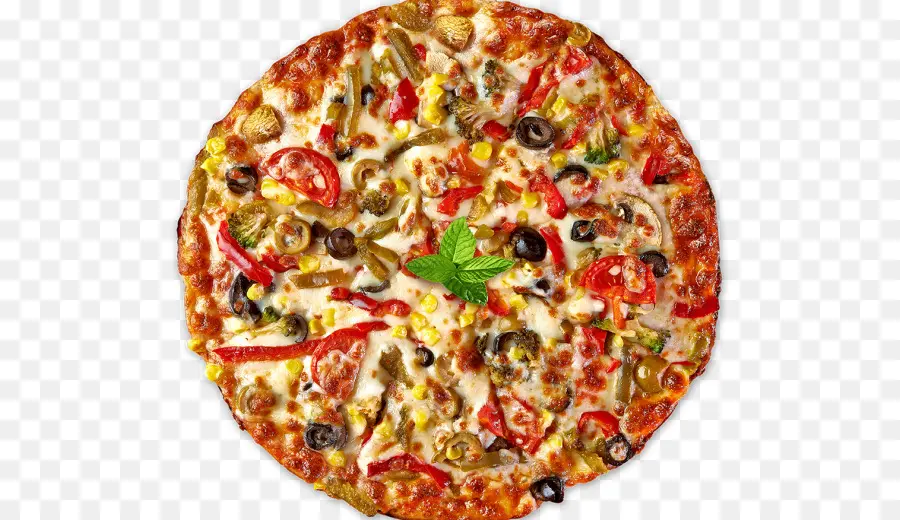 Pizza Aux Légumes，Boîte PNG