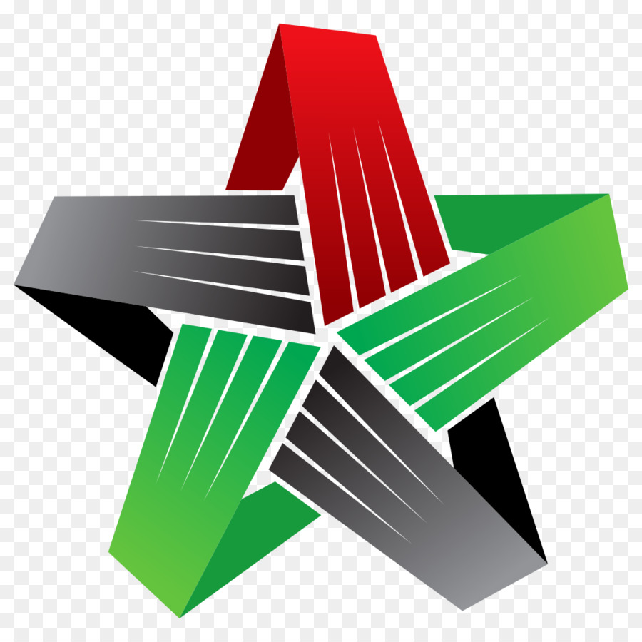 Logo étoile，Coloré PNG