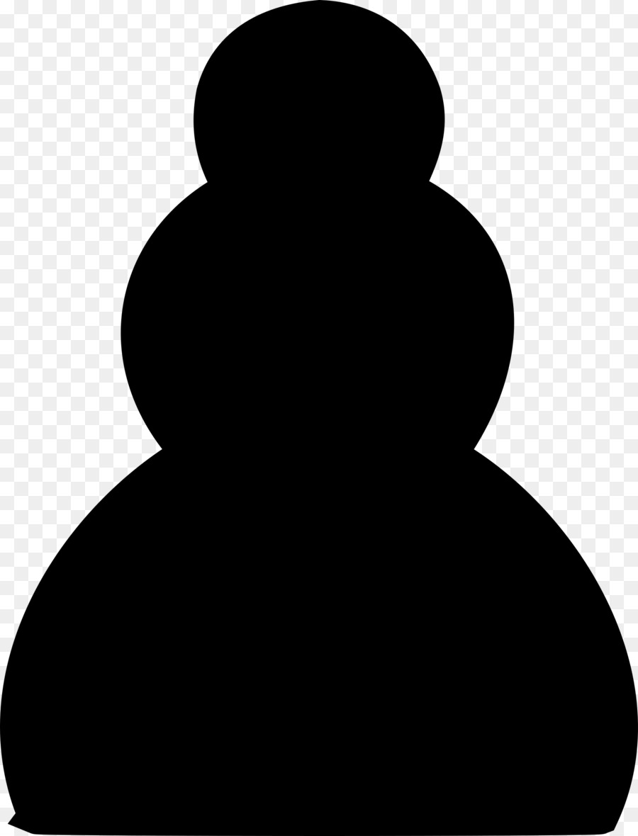 Silhouette De Bonhomme De Neige，Neige PNG