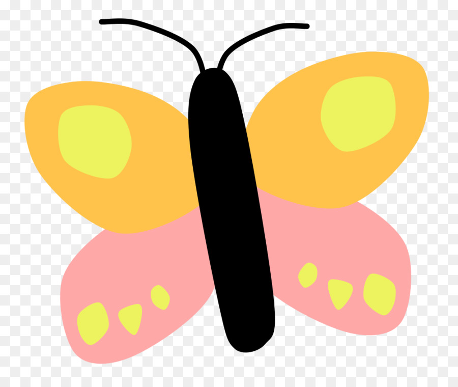 Papillon Jaune，Ailes PNG