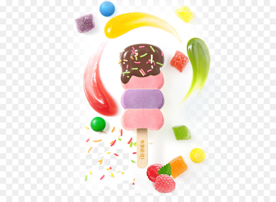 Glace Colorée，Dessert PNG