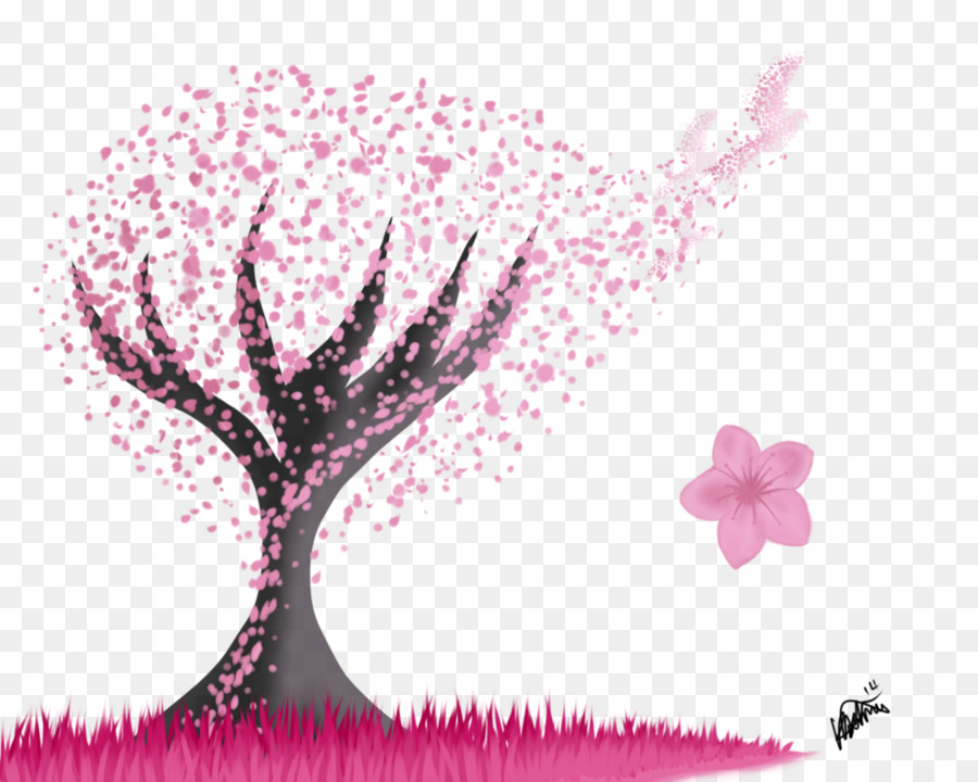 Arbre à Fleurs De Cerisier，Fleurs PNG