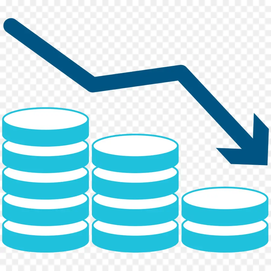 Pièces En Baisse，Économie PNG