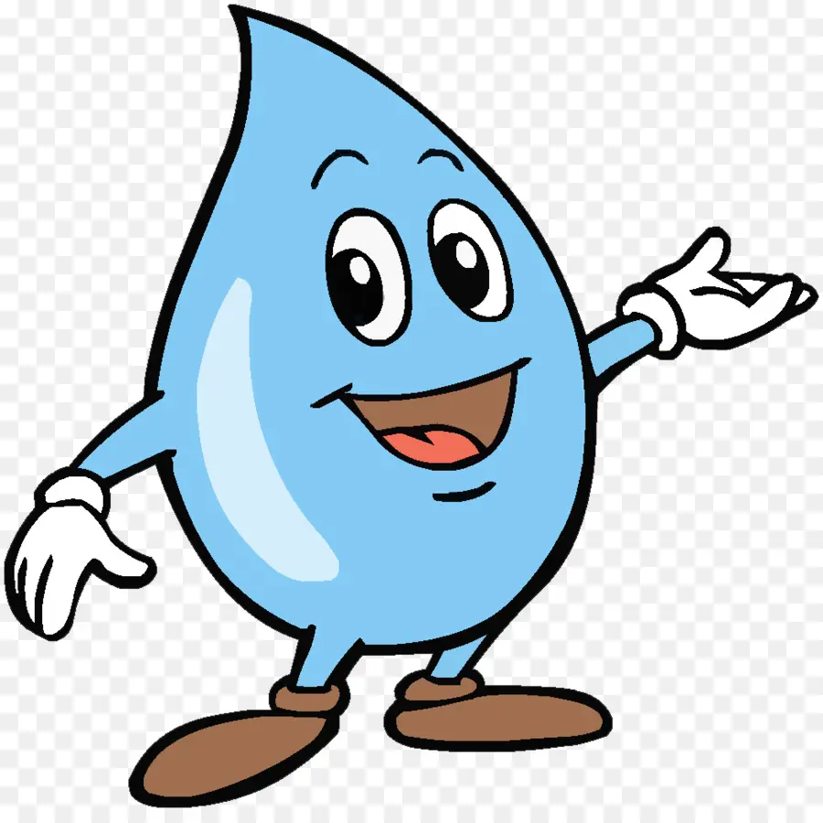 Goutte D'eau，Mascotte PNG