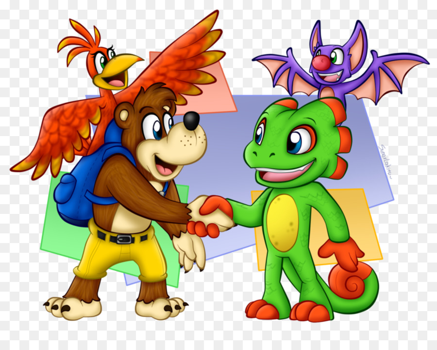 Yookalaylee，Banjokazooie PNG