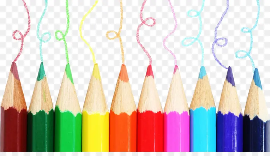 Crayons De Couleur，Dessin PNG