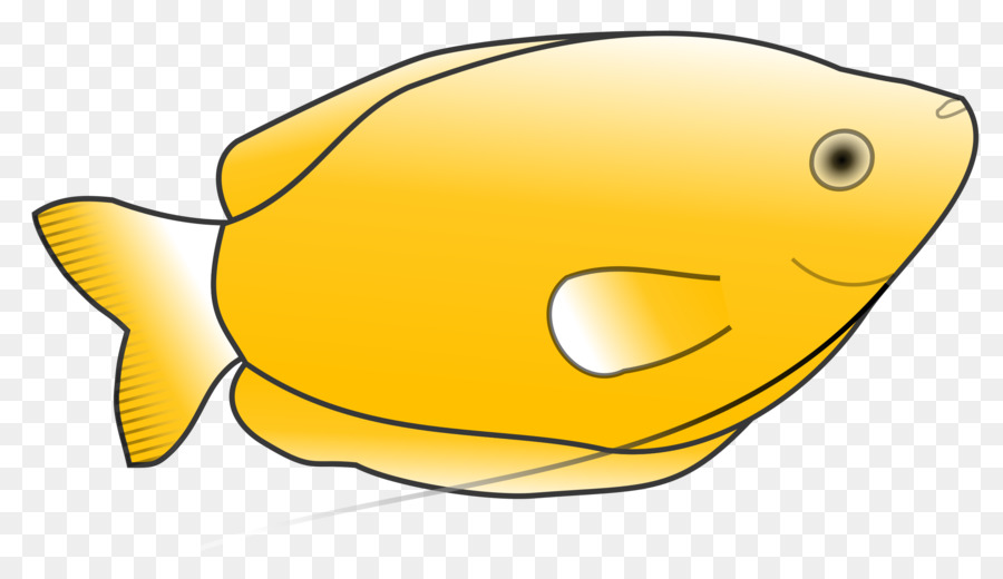 Poisson Jaune，Aquatique PNG