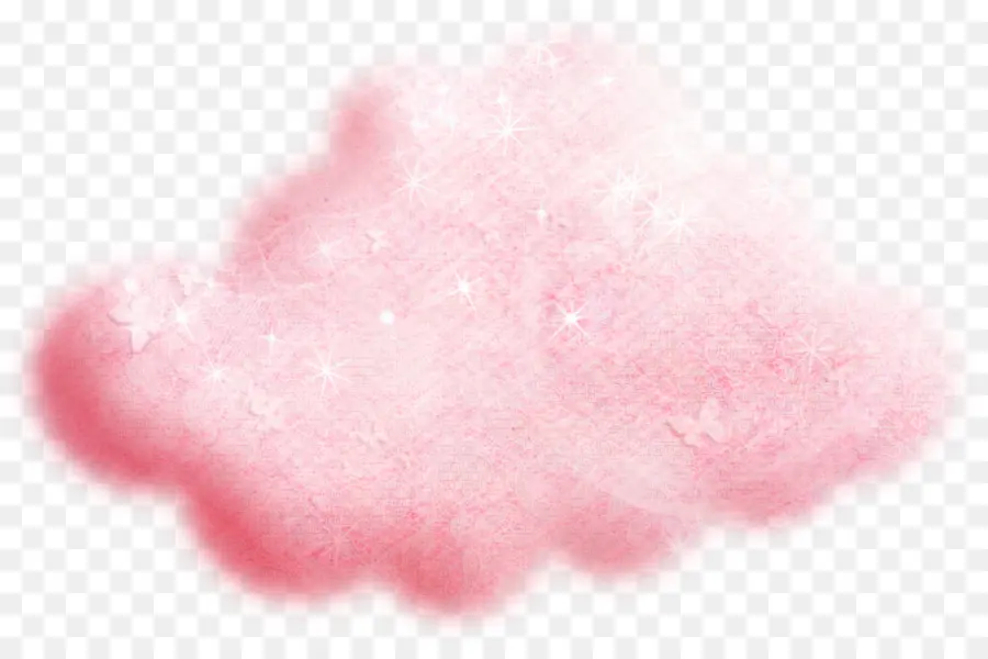 Nuage Rose，Duveteux PNG