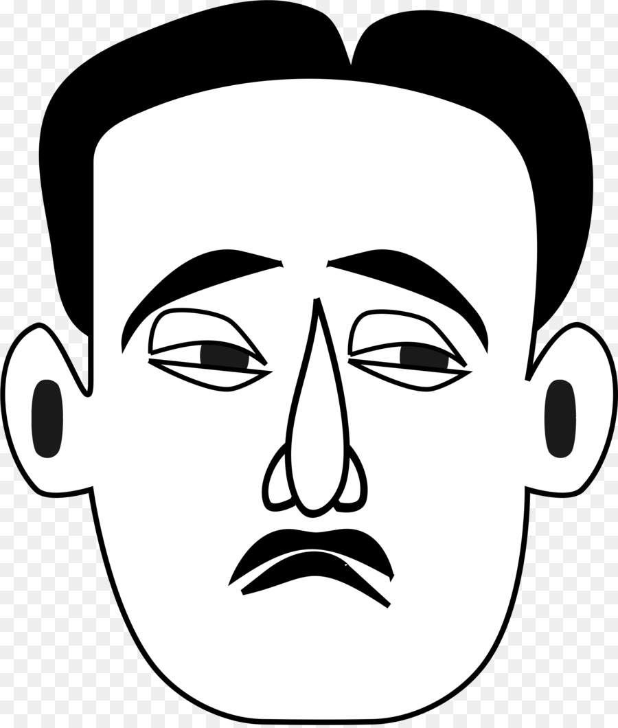 Visage De Dessin Animé，Expression PNG