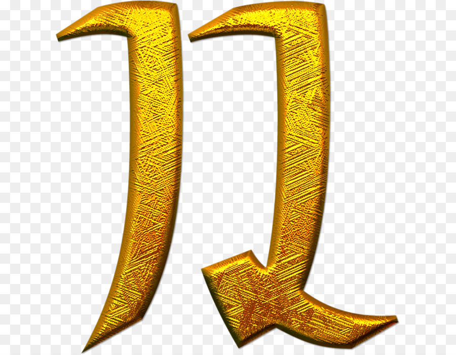 Lettre D'or P，Alphabet PNG