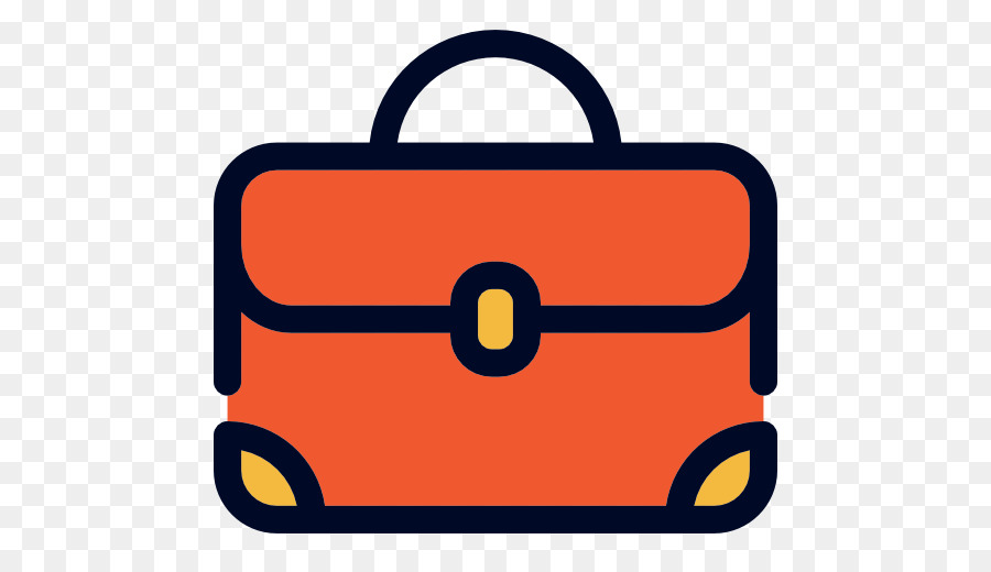 Valise Orange，Bagage PNG