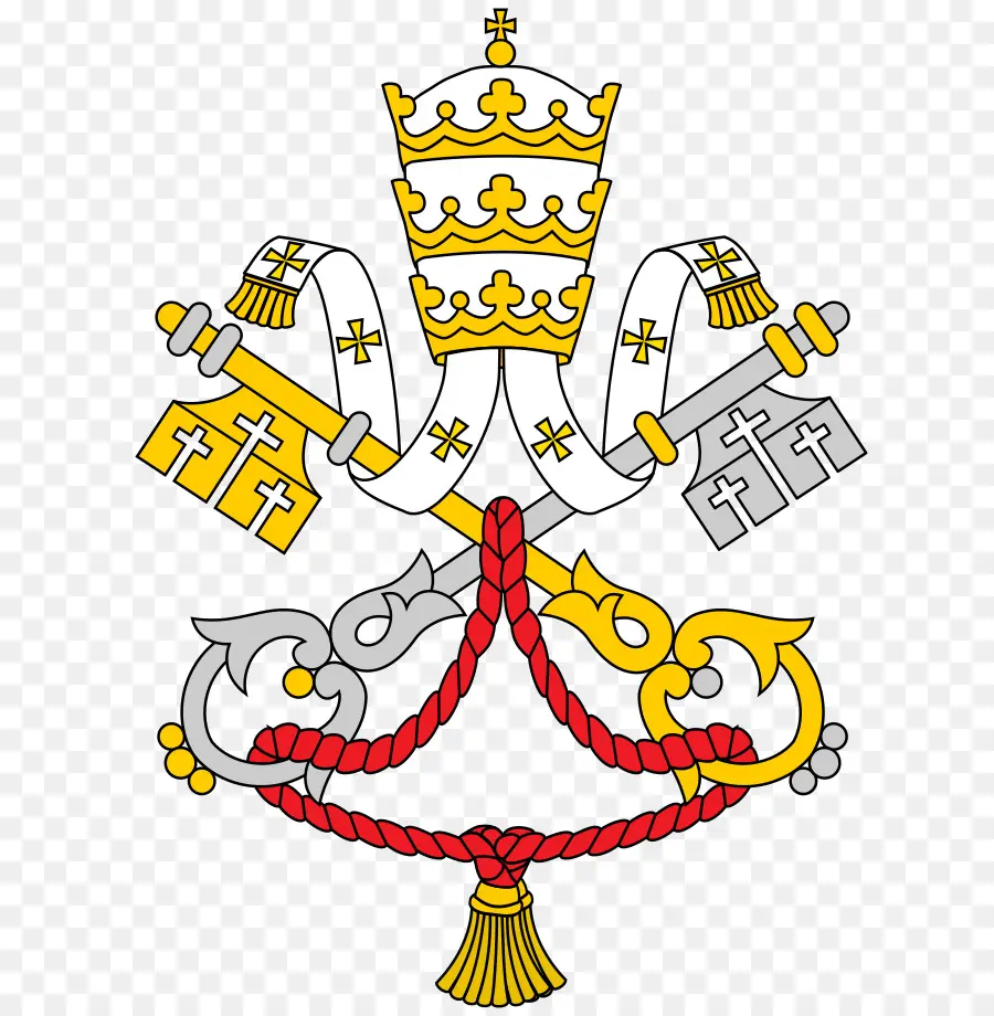 Emblème Du Vatican，Clés PNG