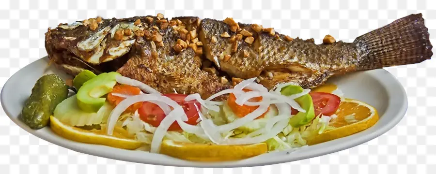 Poisson Grillé，Plat PNG